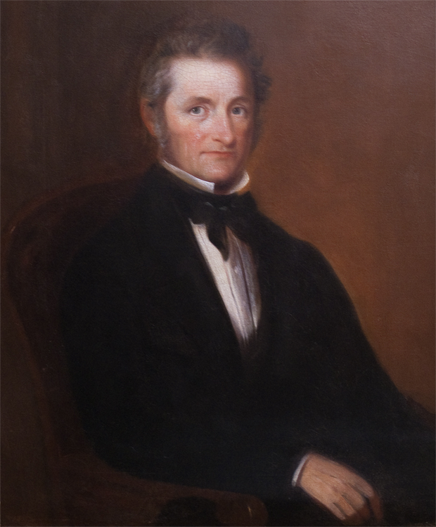 Portrait of Hiram Capron, founder of Paris, Ontario